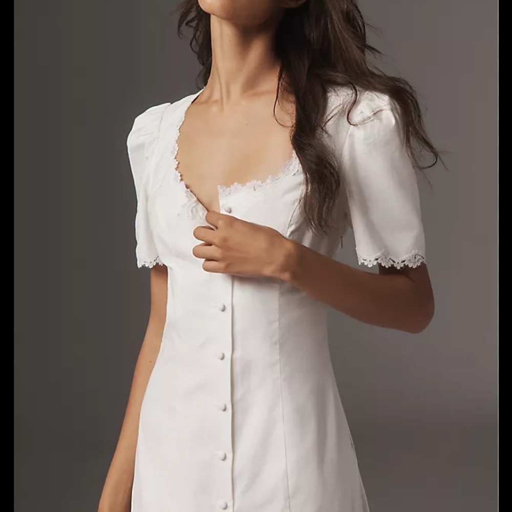 Reformation White Maxi Dress